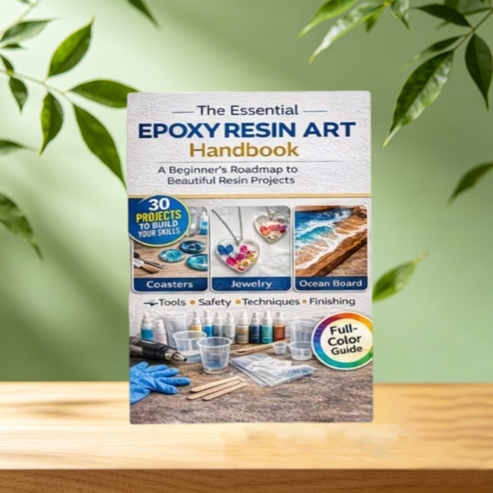 Art Craft Book - The Essential Epoxy Resin Art Handbook