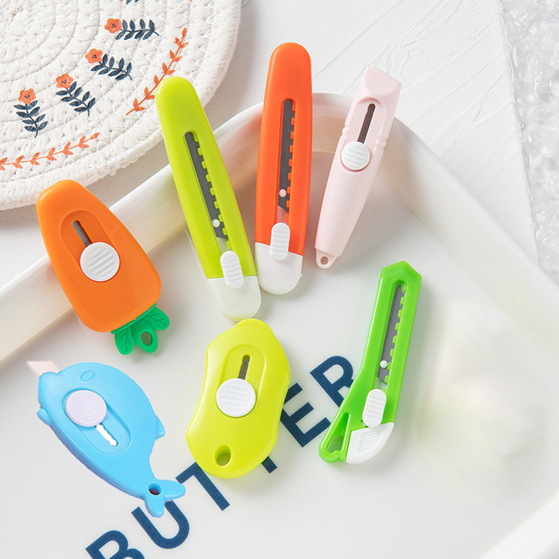 Art Craft Knife - 1/5pcs Mini Cartoon Practical Craft Knife