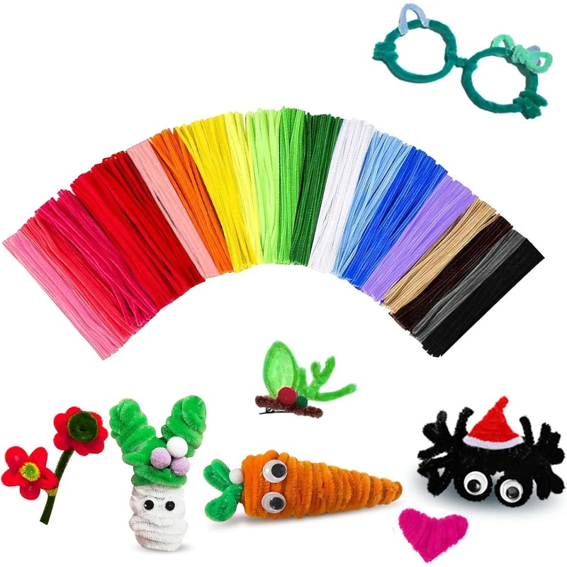 Art Craft Game - 200pcs Pipe Cleaners Craft Bulk,DIY Games