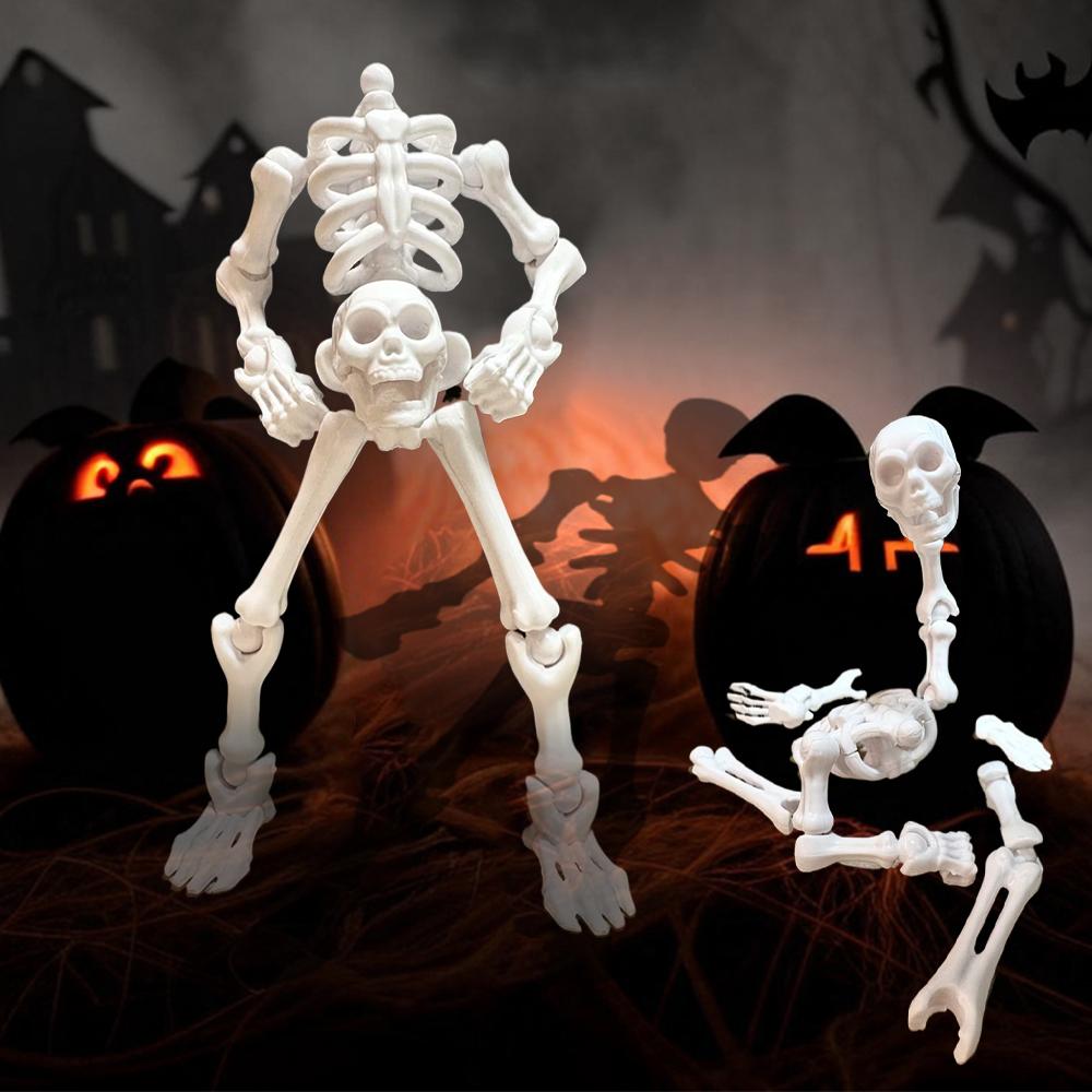 Art Craft House - DIY Skeleton Figurines Plastic Posable Mini
