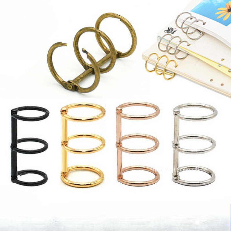Art Craft Book - 1PC 3-Hole Metal Clip Book Rings