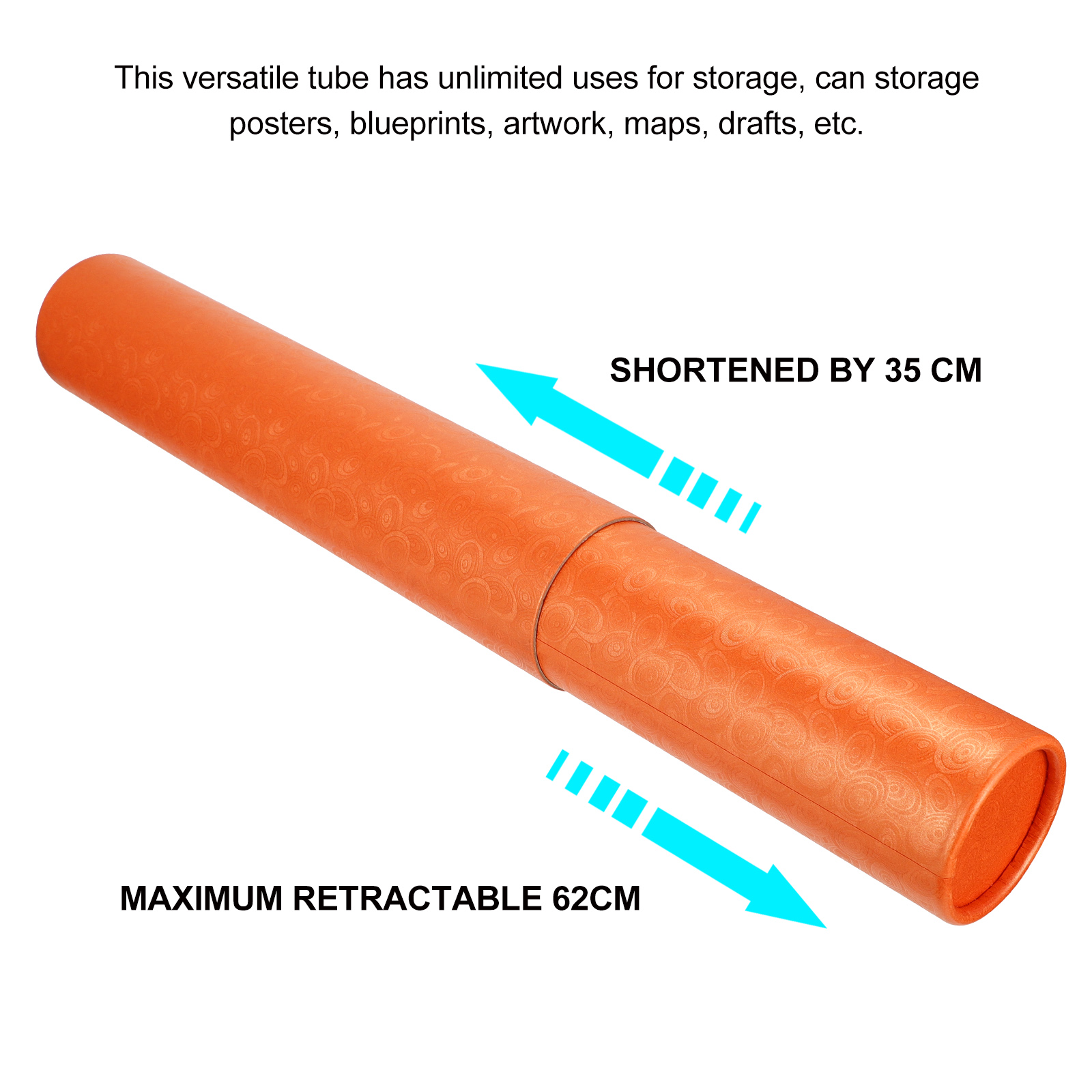 Artwork Craft - Extendable Telescopic Artwork Storage Tube Durable