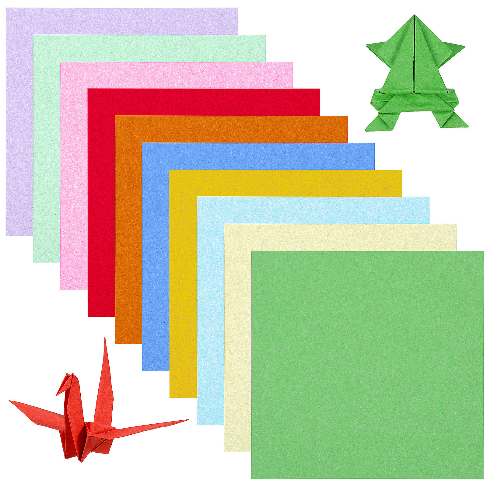 100 Sheets Colorful Square Ori - Art Craft Easy review and price