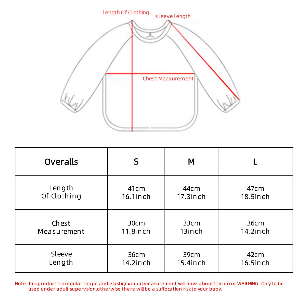 Kids Baby Long Sleeved PU Bibs - Art Craft Easy review and price