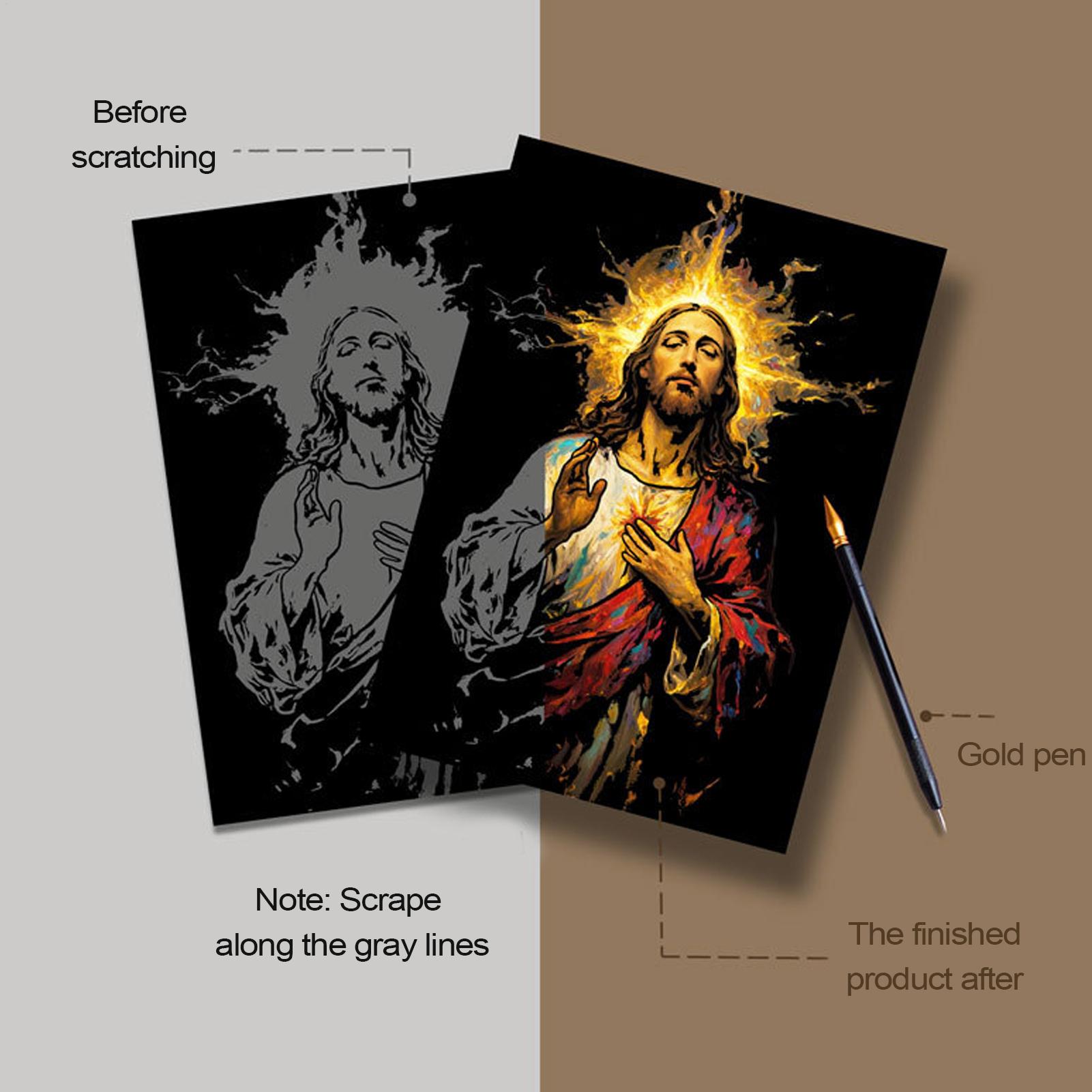 Scratch Book Jesus Scratch Pai - Art Craft Book review and price