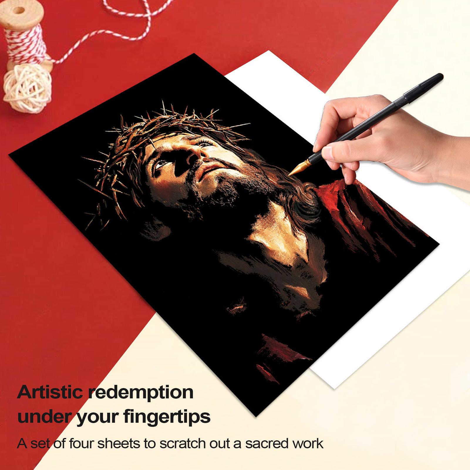 Scratch Book Jesus Scratch Pai - Art Craft Book review and price