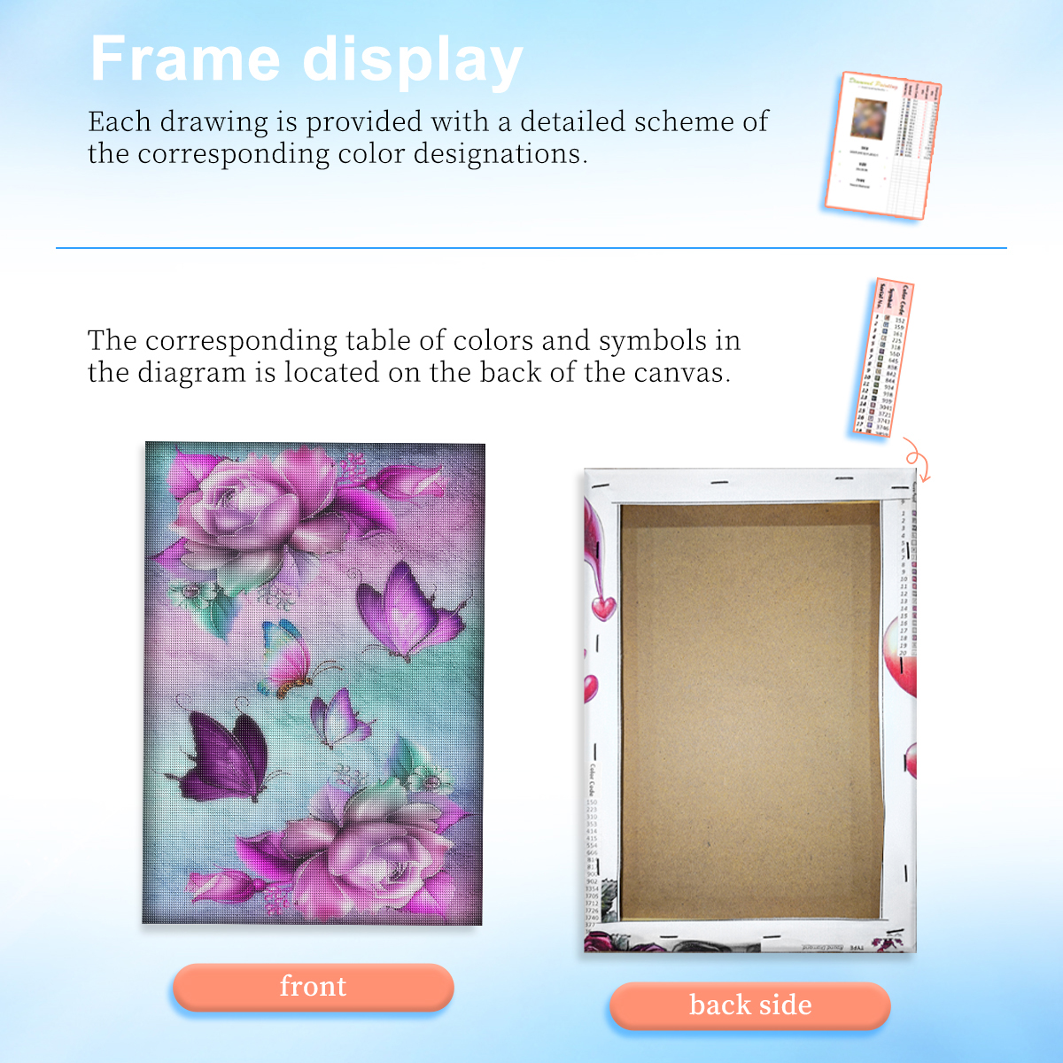 RUOPOTY Purple Flowers Diamond - Art Craft Ideas With Paper review and price