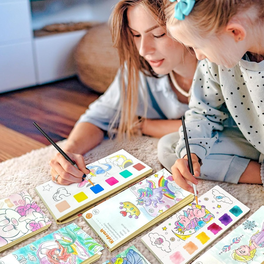 Paint with Water Coloring Book - Art Craft Book review and price