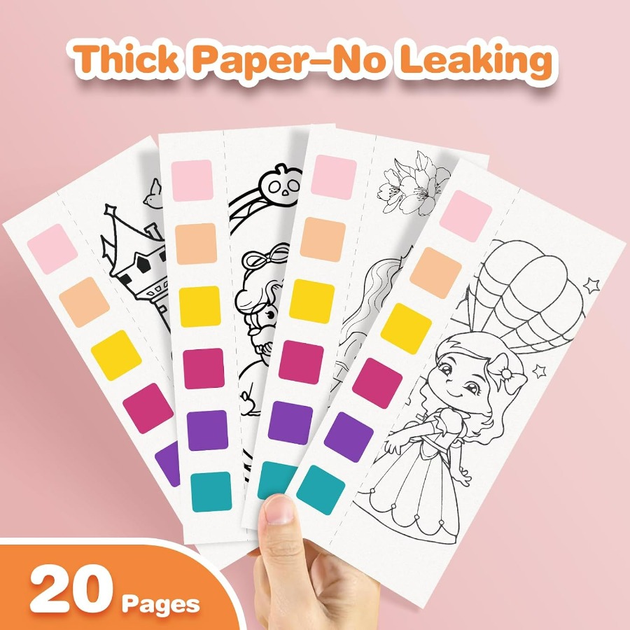 Paint with Water Coloring Book - Art Craft Book review and price