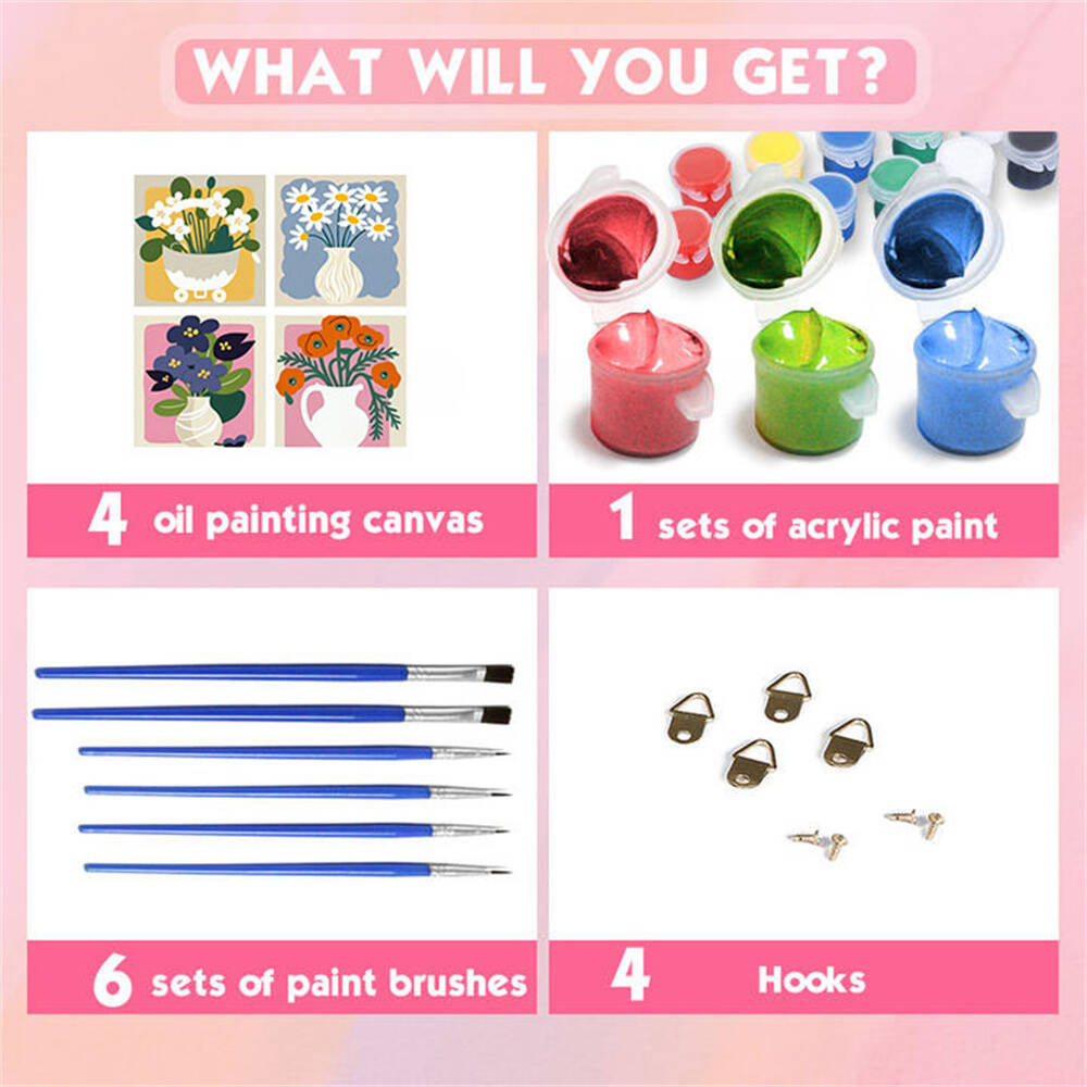 HUACAN Easy-to-learn Colorful  - Art Craft Easy review and price