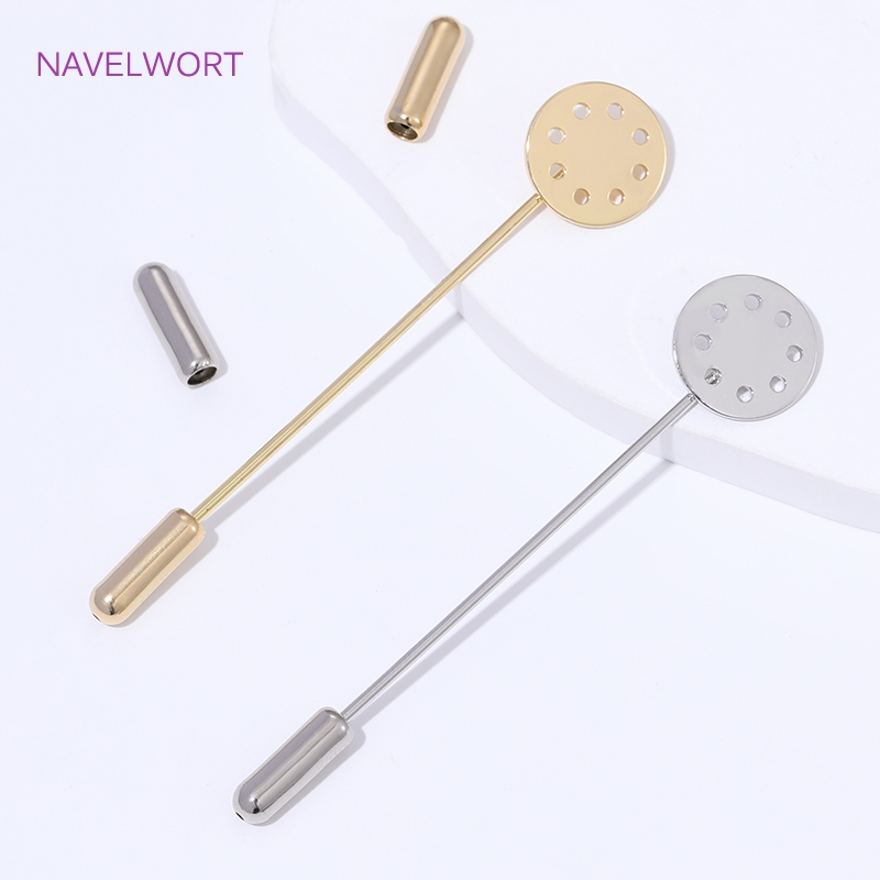 14K Gold Plated Long Brooch Sa - Art Craft Ideas review and price
