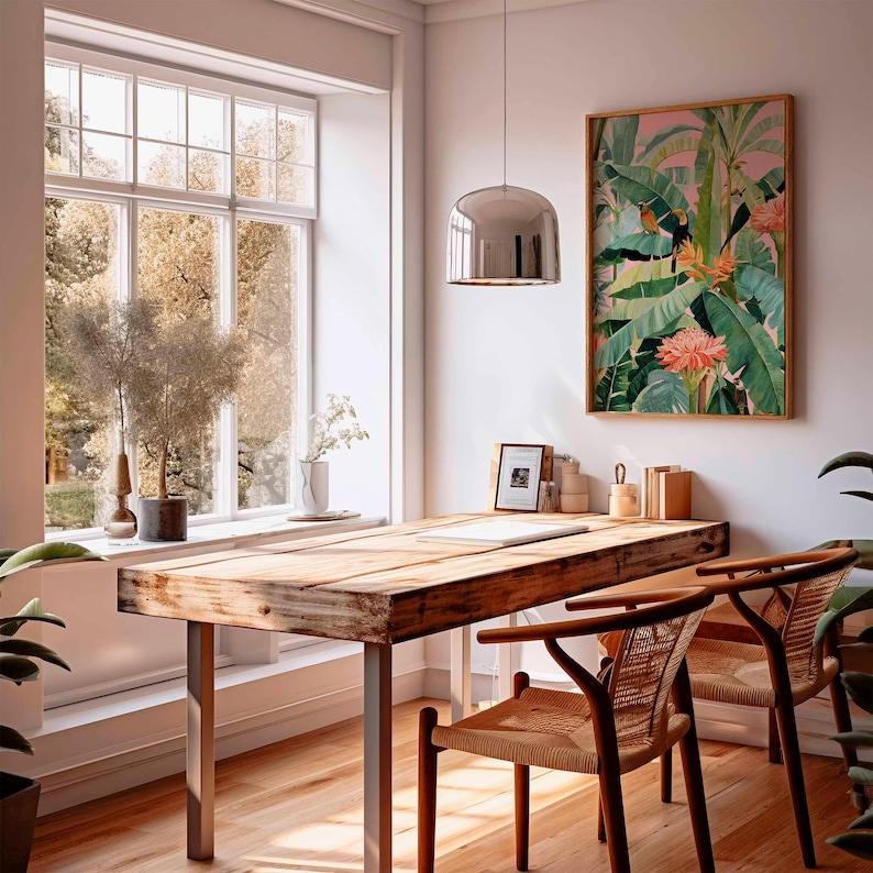 1pc Retro Tropical Canvas Post - Art Craft House review and price