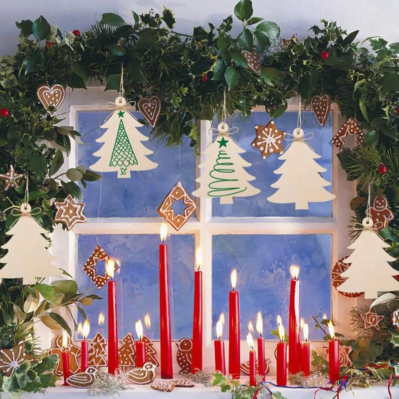 Paintable Blank Wooden christm - Art And Craft Xmas Tree review and price
