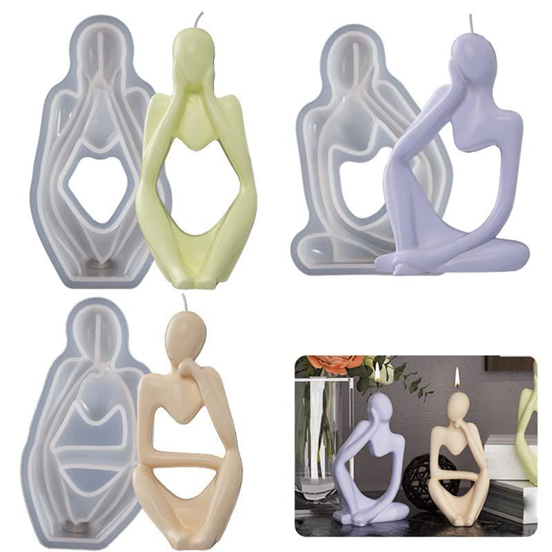 AA73 3 PCS Art Thinker Silicon - Art Craft Description review and price