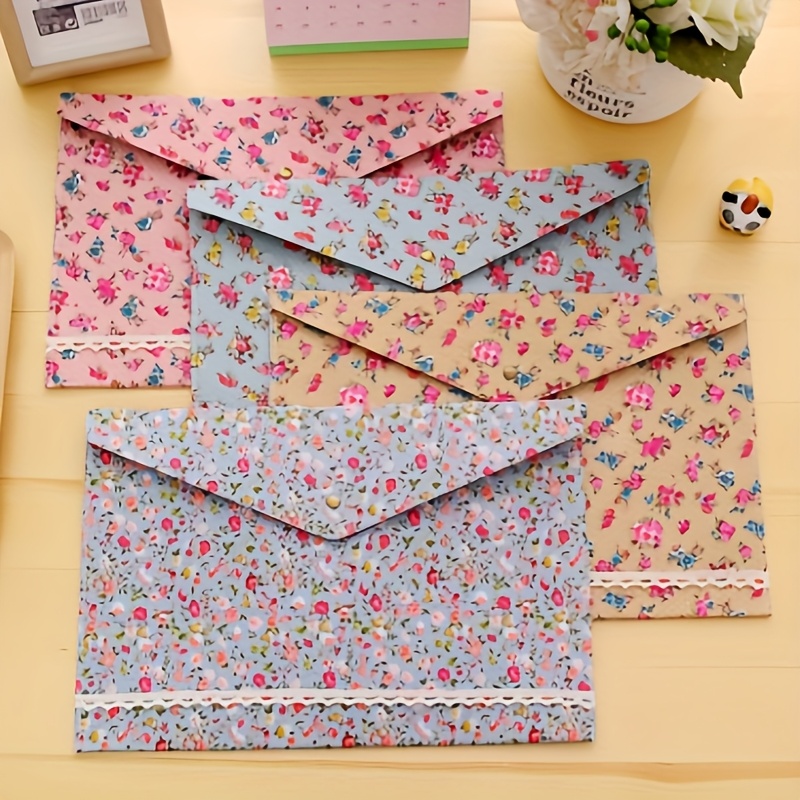 1PC A4 Floral File Folder Eleg - Art Craft Items review and price