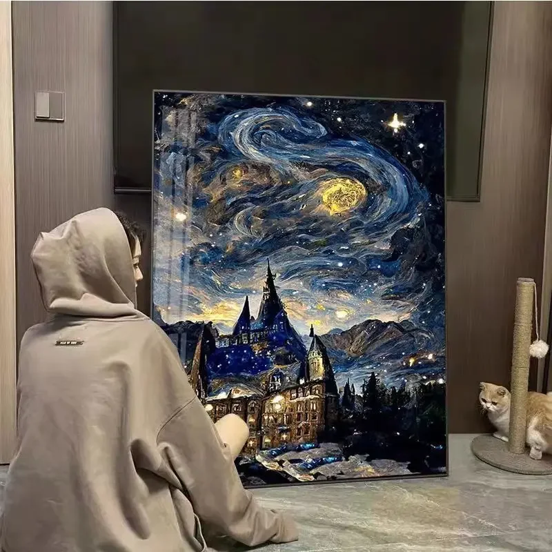 Van Gogh Starry Sky DIY Diamon - Art Craft Game review and price