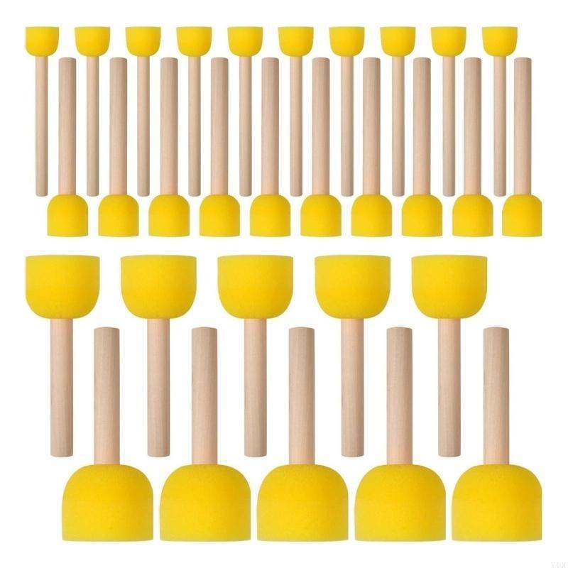 30Pieces Round Sponges Brush S - Art Craft Description review and price