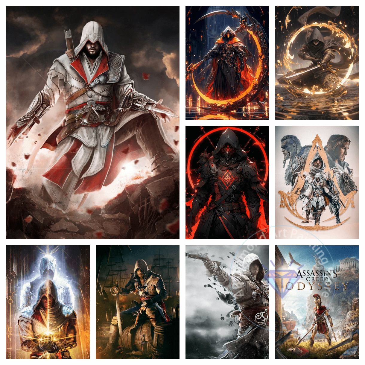 Assassin's Creed Game AB Diamo - Art Craft Game review and price