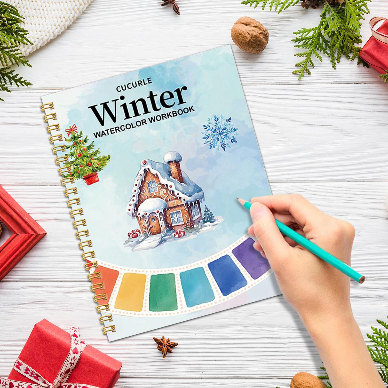 Beginner Watercolor Workbook C - Art Craft Book review and price