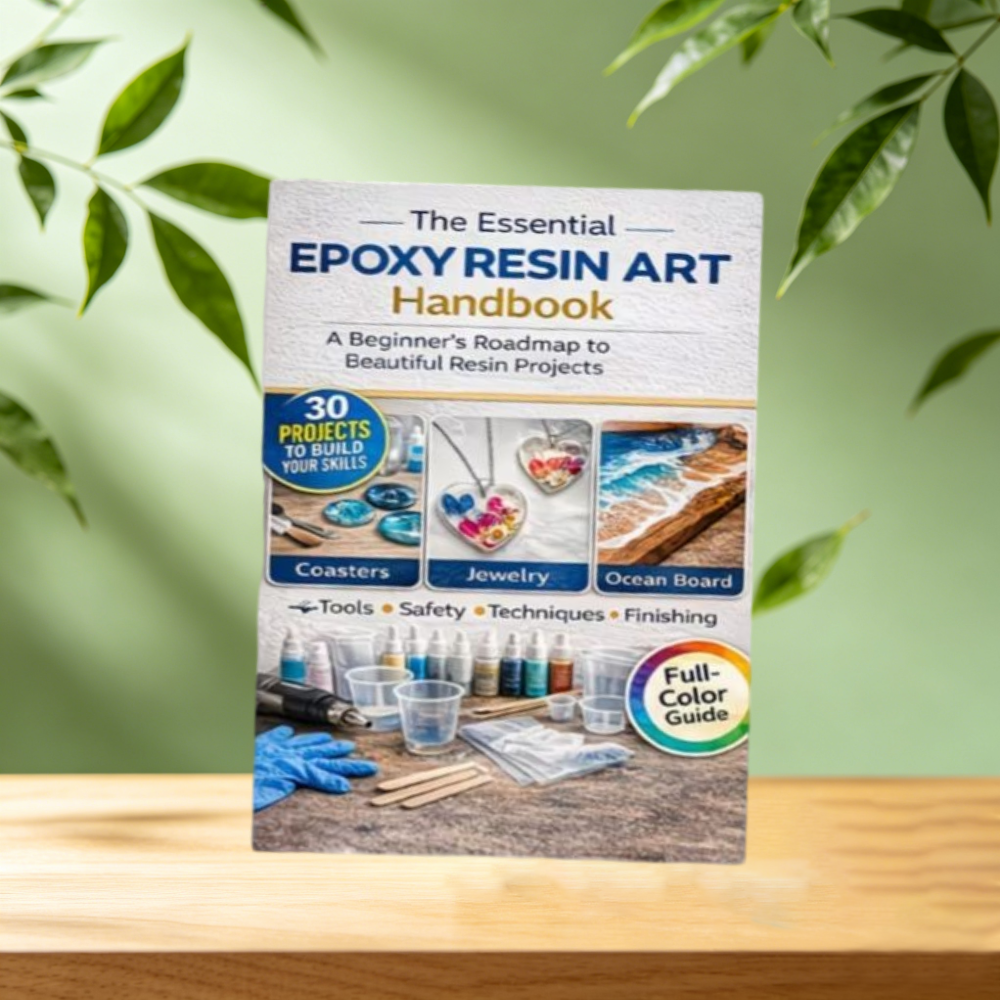 The Essential Epoxy Resin Art  - Art Craft Book review and price