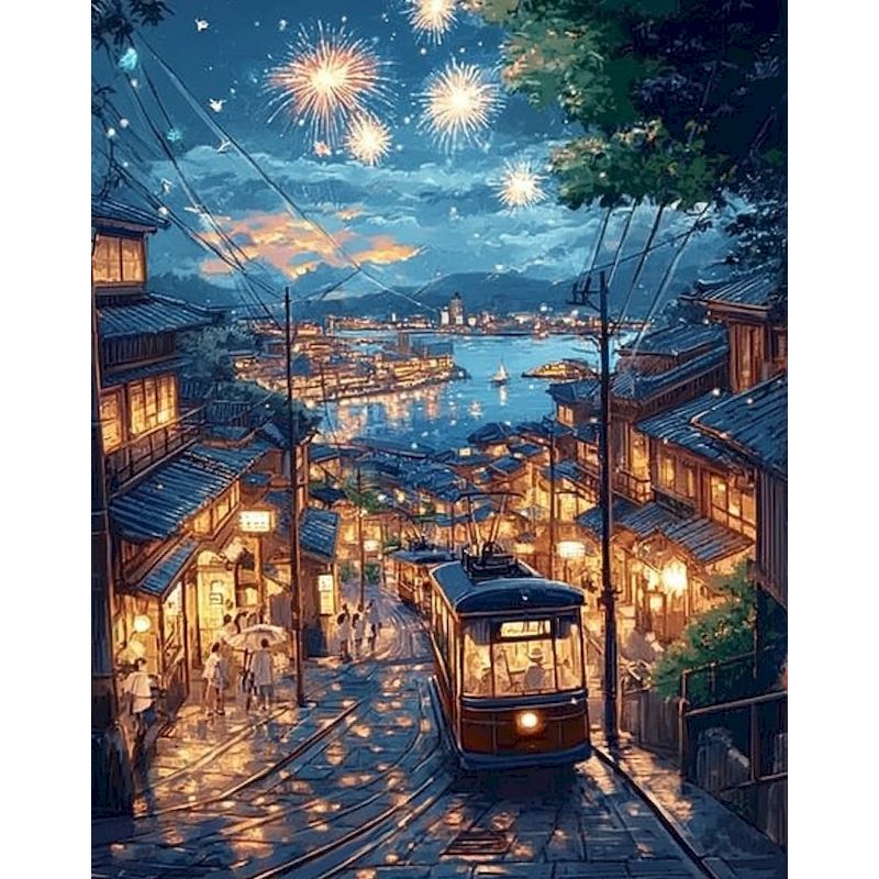Night View 5d Diamond Painting - Art Craft Night review and price