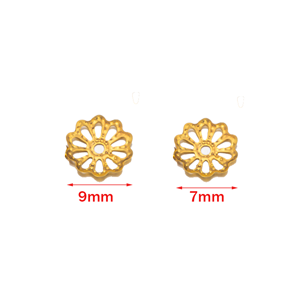 200pcs 7/9mm Filigree Flower H - Art Craft Ideas review and price