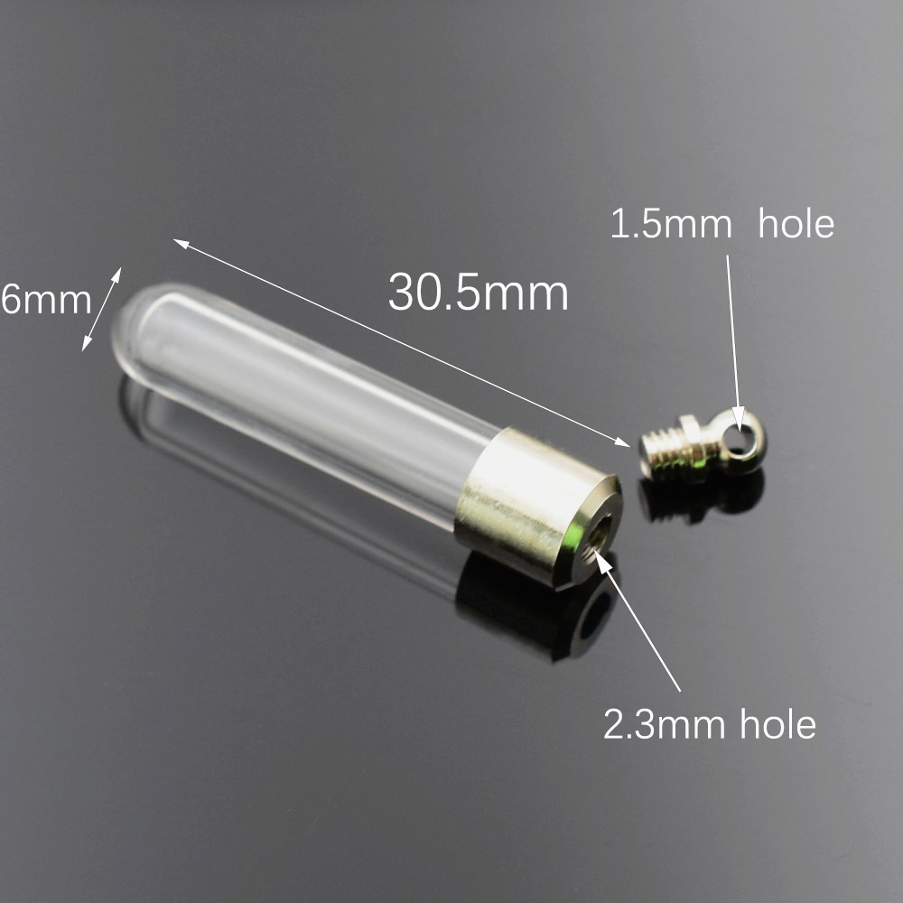 10piece SCREW CAP Glass Vial P - Art Craft Names review and price