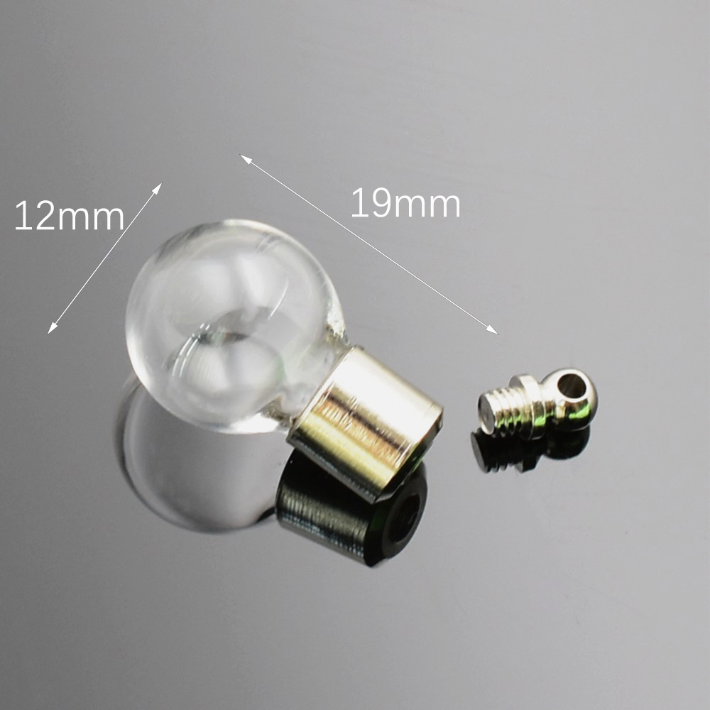 10piece SCREW CAP Glass Vial P - Art Craft Names review and price