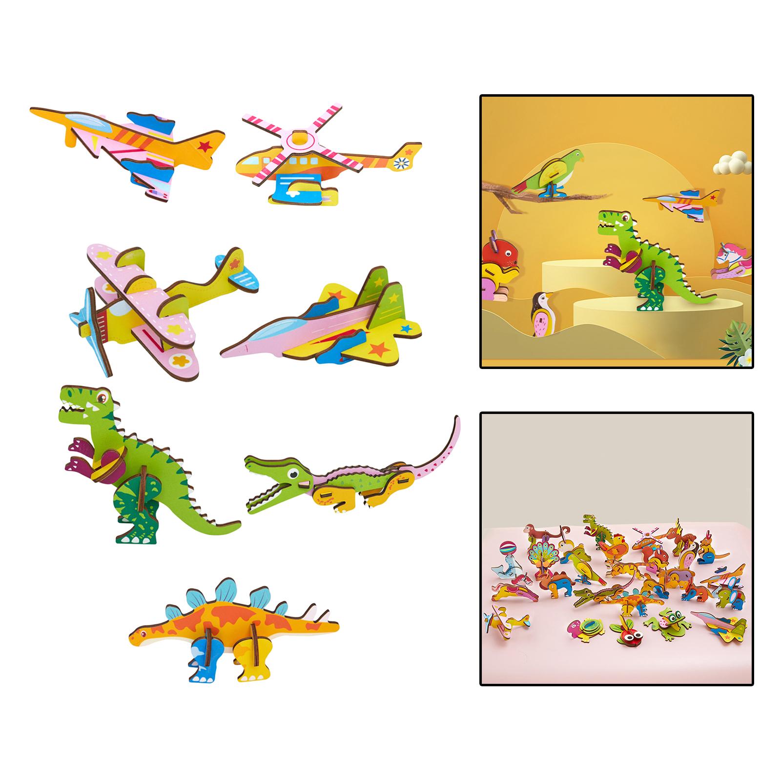 3D Cartoon Wooden Insert Puzzl - Art Craft Game review and price