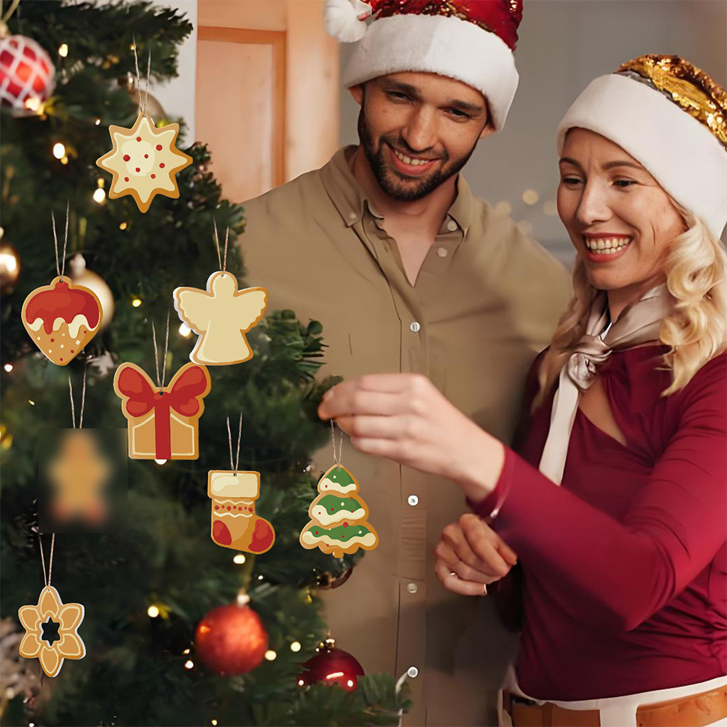 8Pcs/set Christmas Tree Hangin - Art And Craft Xmas Tree review and price