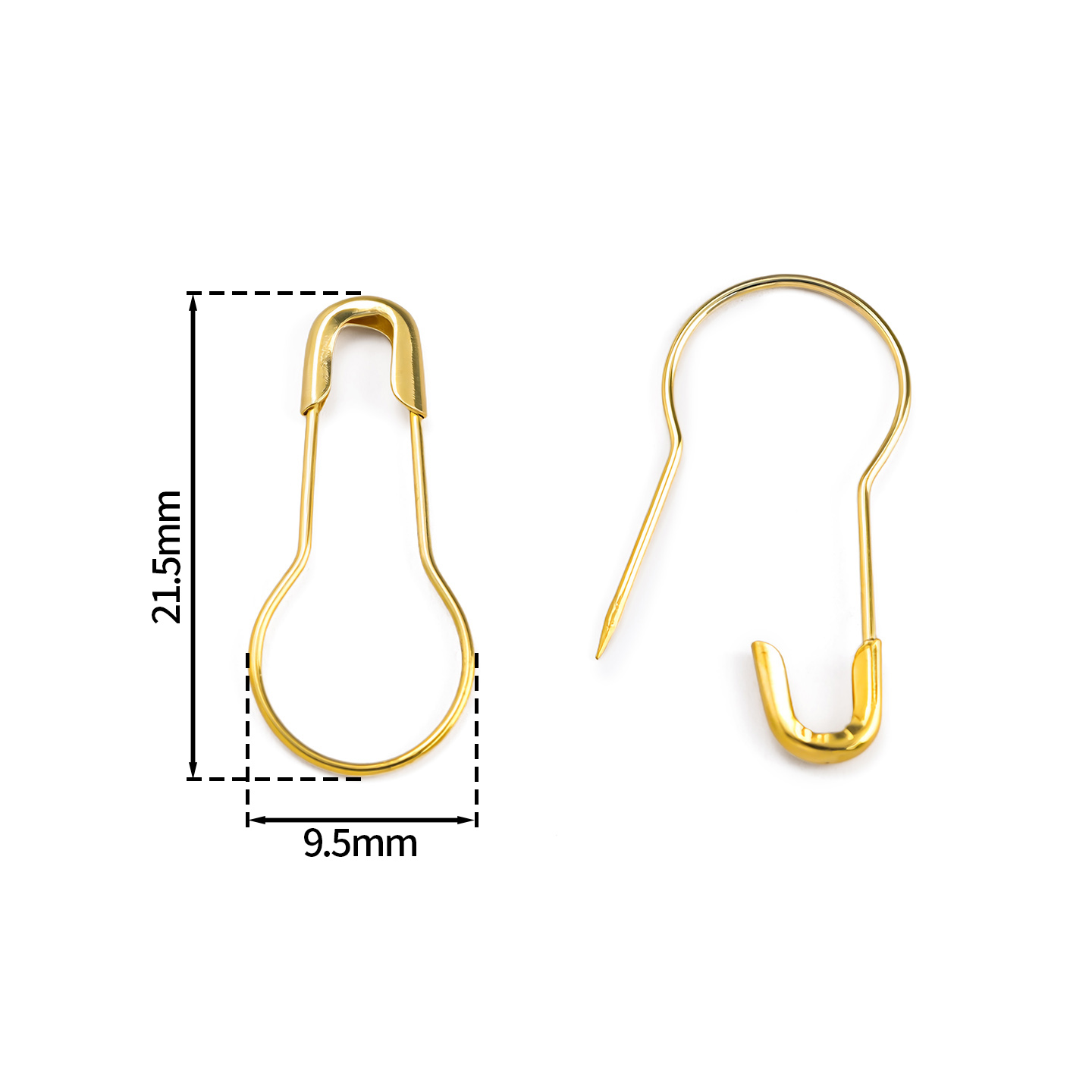 100Pcs/Lot Metal Gourd Safety  - Art Craft Ideas review and price