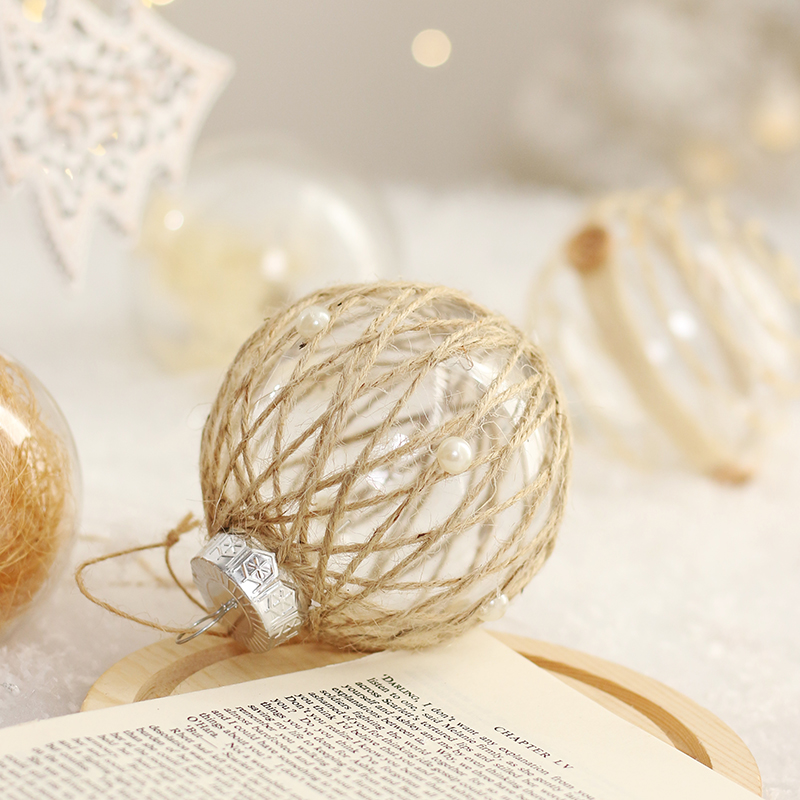 Clear Christmas Ball Ornaments - Art And Craft Xmas Tree review and price