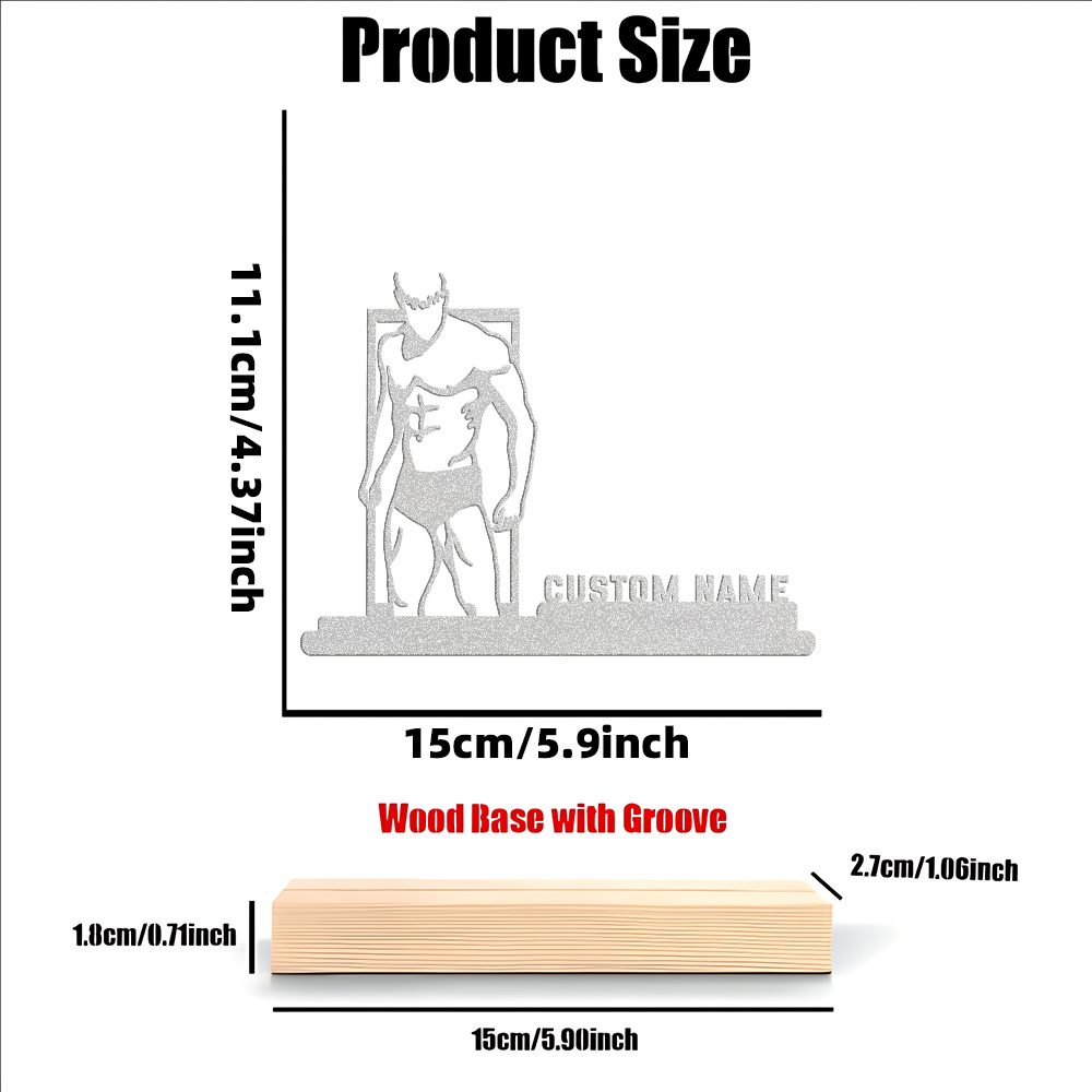 1pc Abstract Muscle Warrior Cu - Art Craft Names review and price