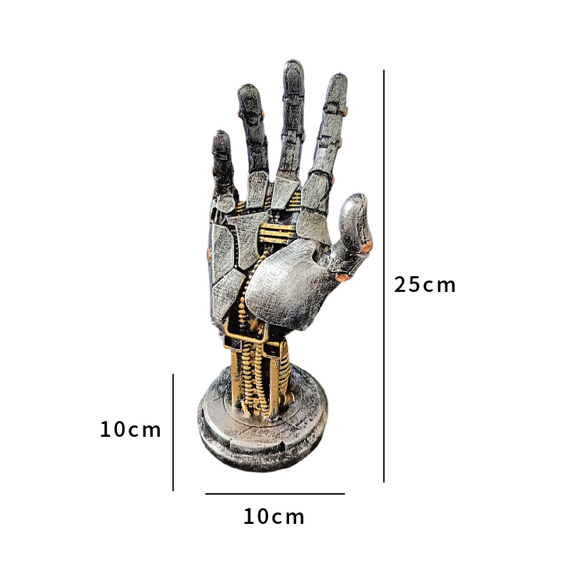 Cyberpunk Robot Hand Sculpture - Art Craft Robot review and price