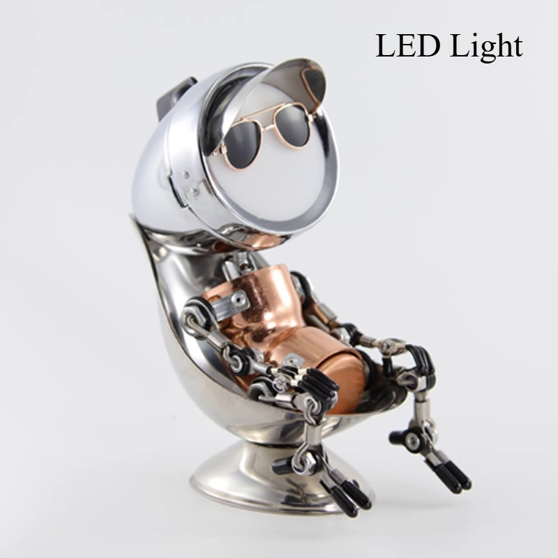 Metal Punk Robot Atmosphere La - Art Craft Robot review and price