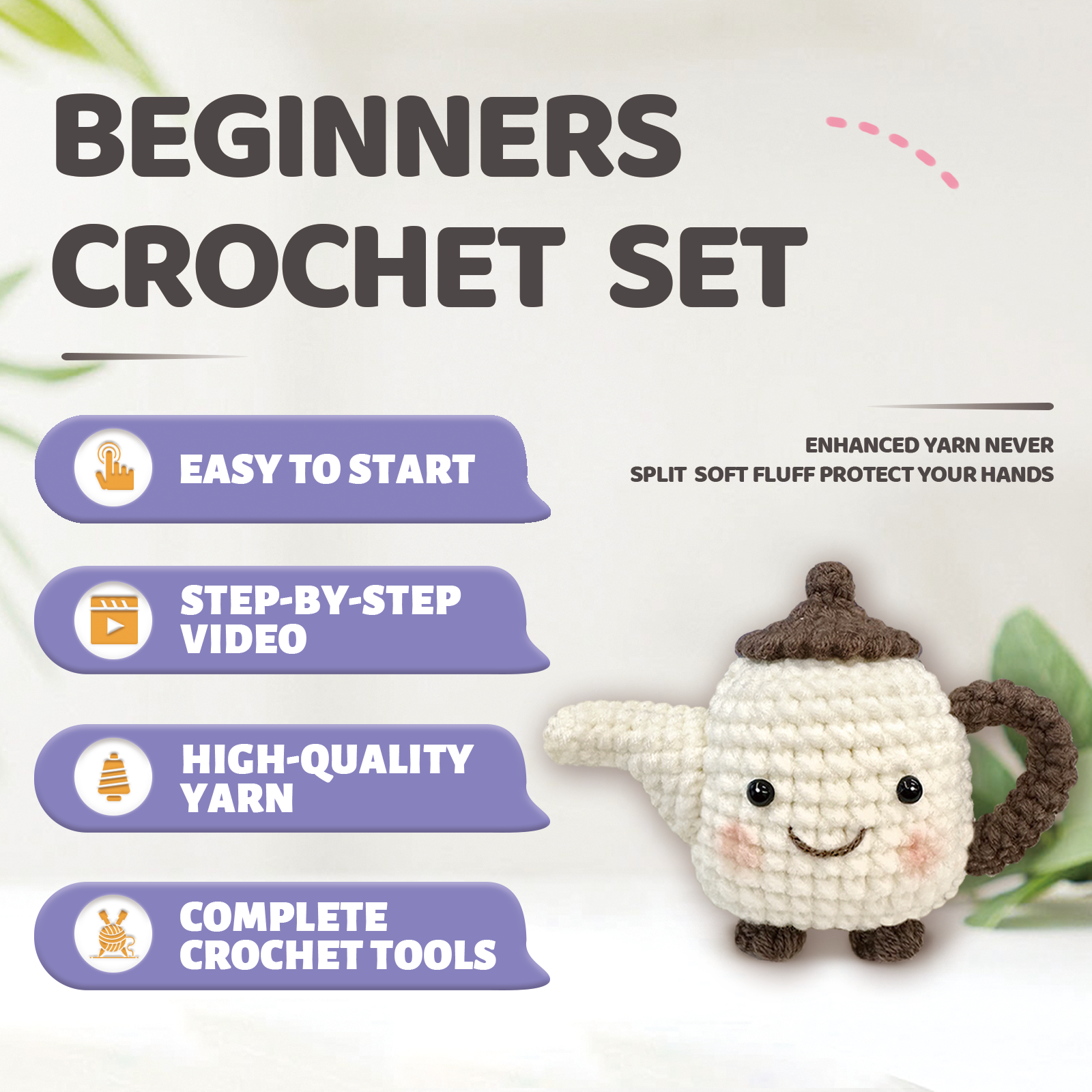 YAMAXIN 1PC DIY Crochet Kit fo - Art Craft Easy review and price