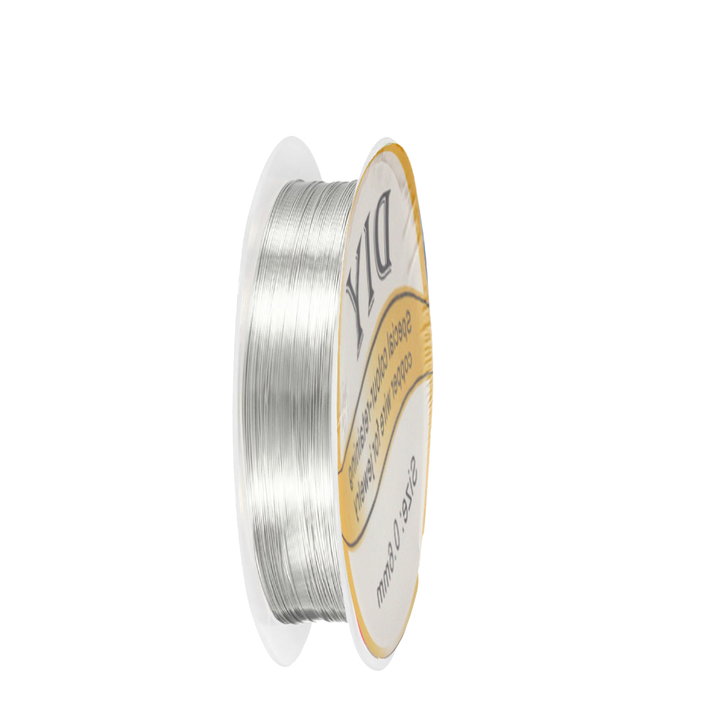 1Roll Silver Copper Wire 0.3/0 - Art Craft Ideas review and price
