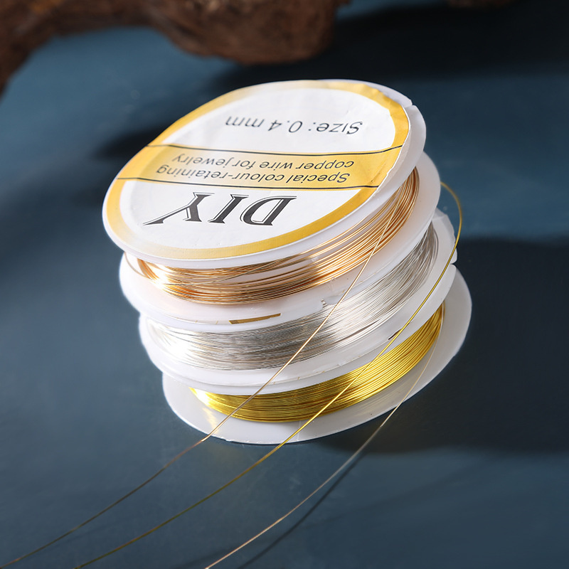 1Roll Silver Copper Wire 0.3/0 - Art Craft Ideas review and price