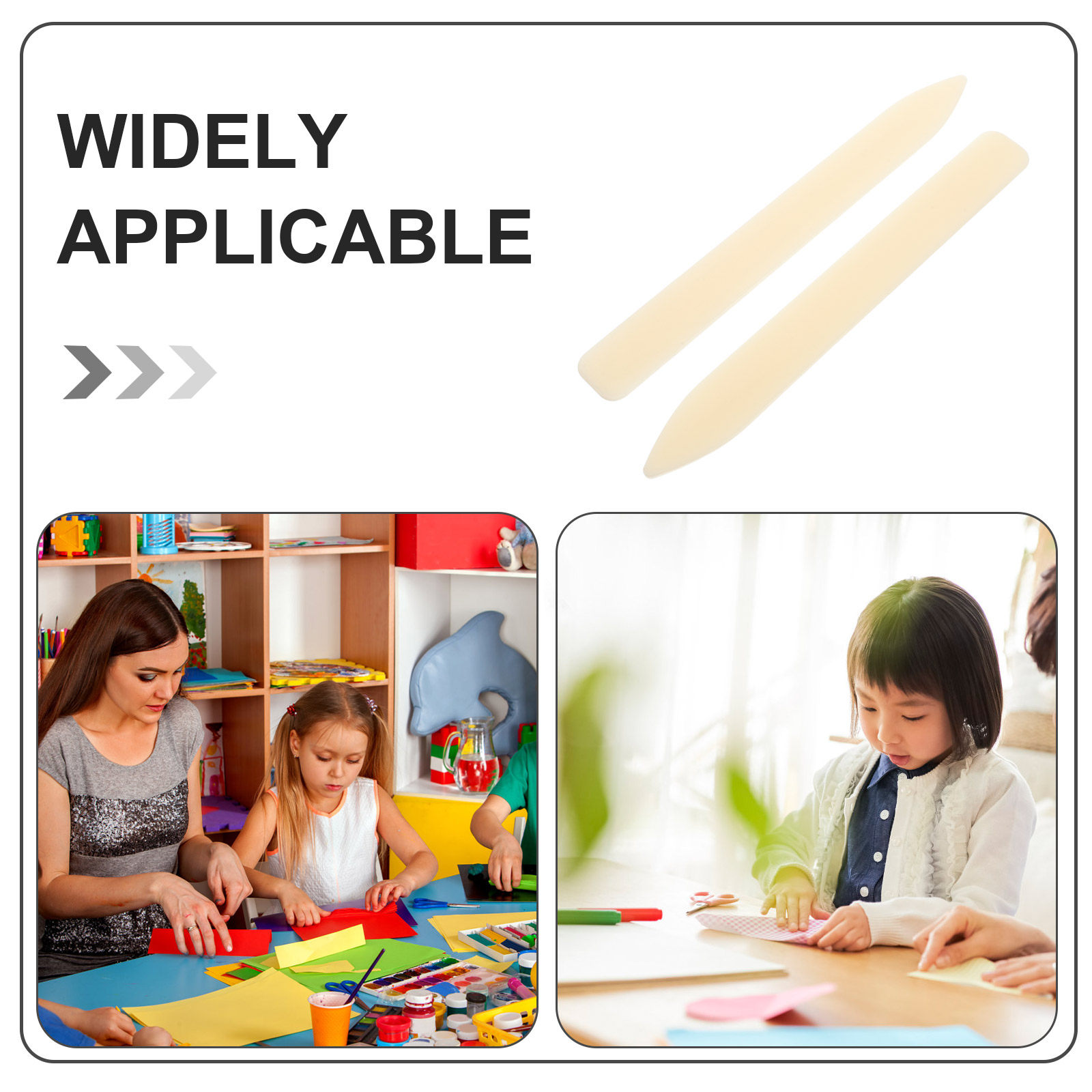8Pcs Plastic Bone Folder Set V - Bookbinding Supply Kit review and price