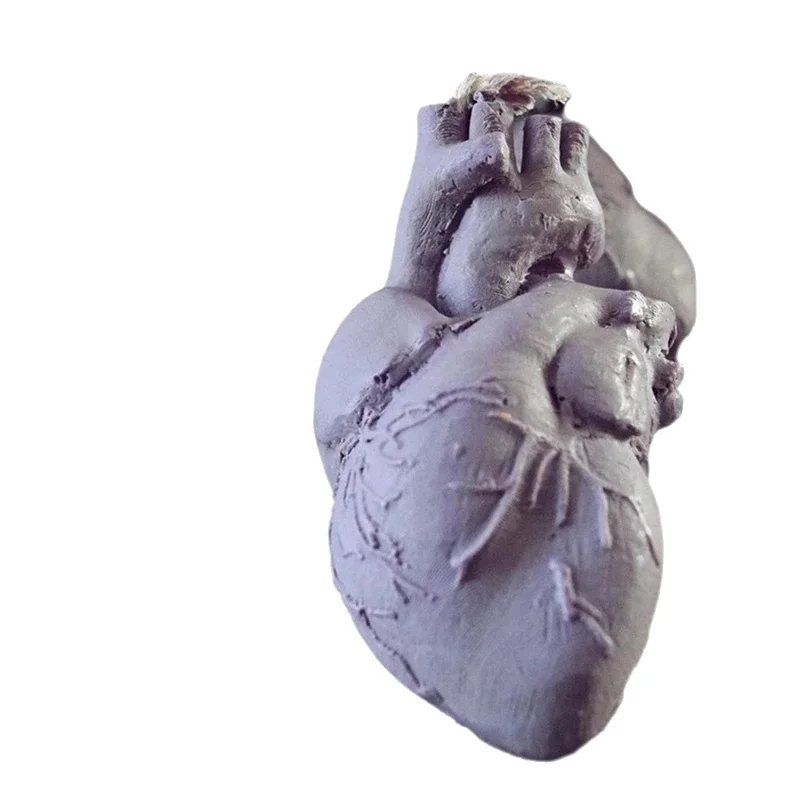 DIY Human Heart Silicone Candl - Artwork Craft review and price