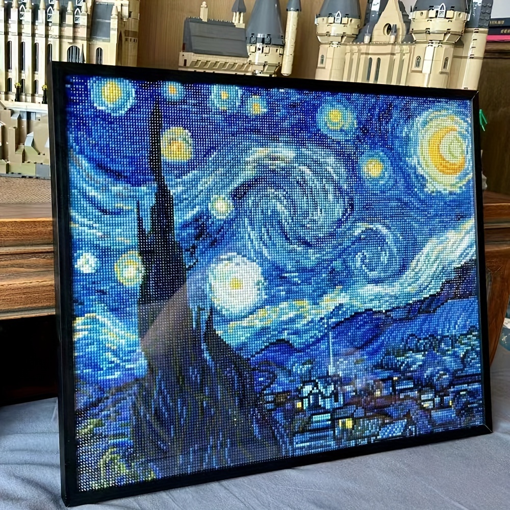 1PC frameless Van Gogh Starry  - Art Craft Night review and price