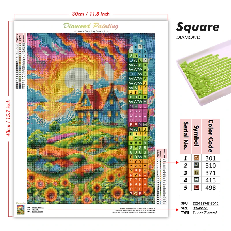 1PC frameless Van Gogh Starry  - Art Craft Night review and price