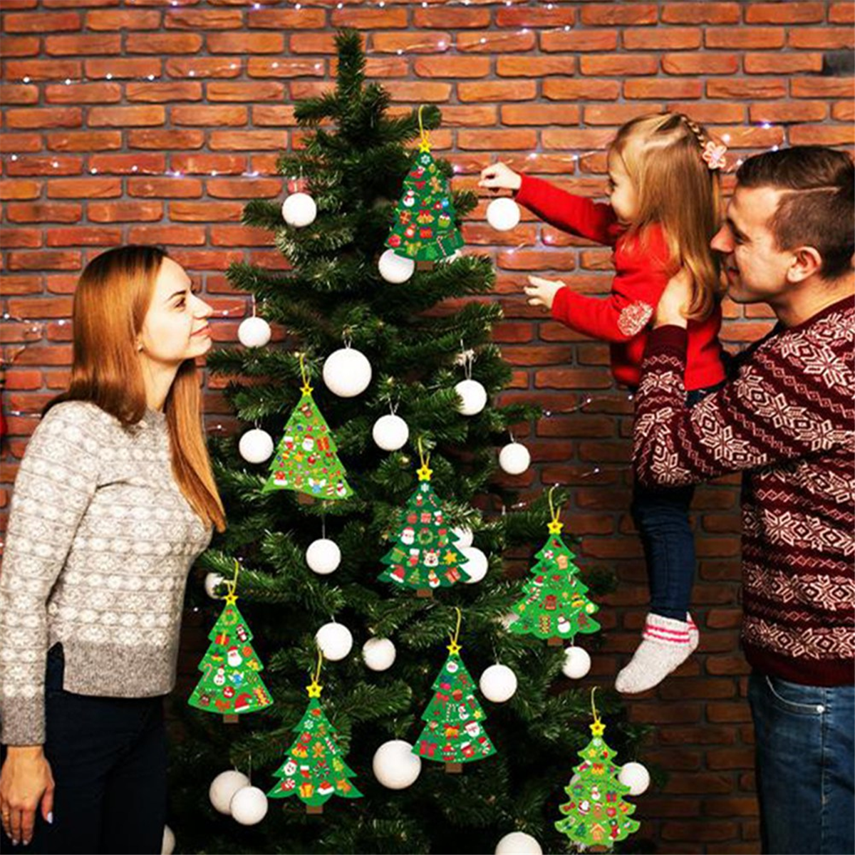 A11I 24PCS Christmas Tree DIY  - Art And Craft Xmas Tree review and price