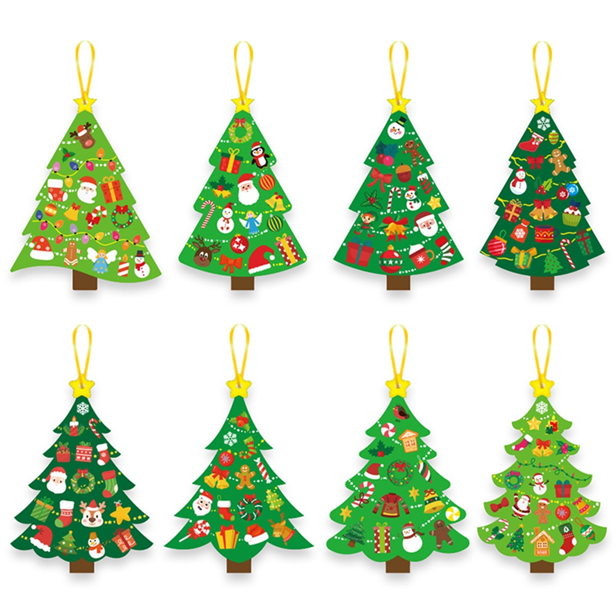 A11I 24PCS Christmas Tree DIY  - Art And Craft Xmas Tree review and price