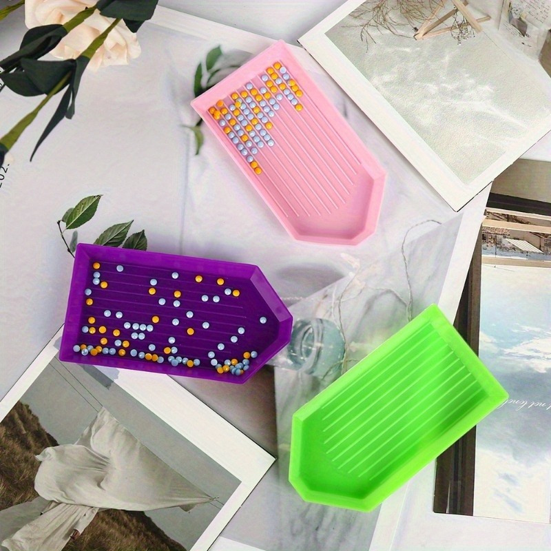 Multi colored plastic diamond  - Art Craft Easy review and price