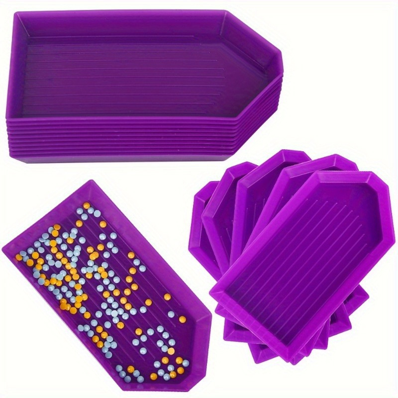 Multi colored plastic diamond  - Art Craft Easy review and price