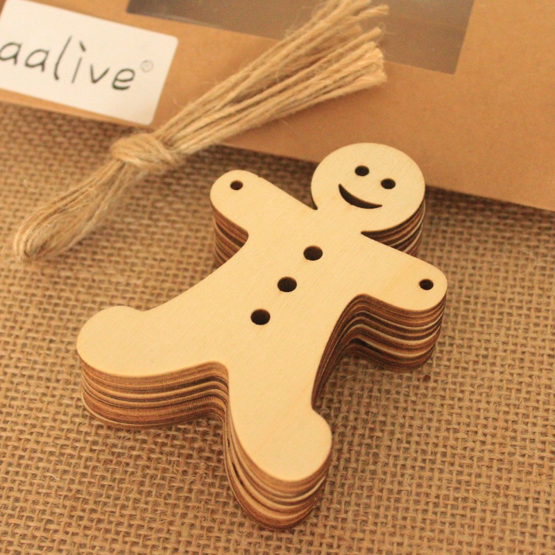 10pcs Unfinished Blank Wooden  - Art And Craft Xmas Tree review and price