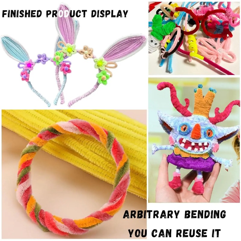 200pcs Pipe Cleaners Craft Bul - Art Craft Game review and price