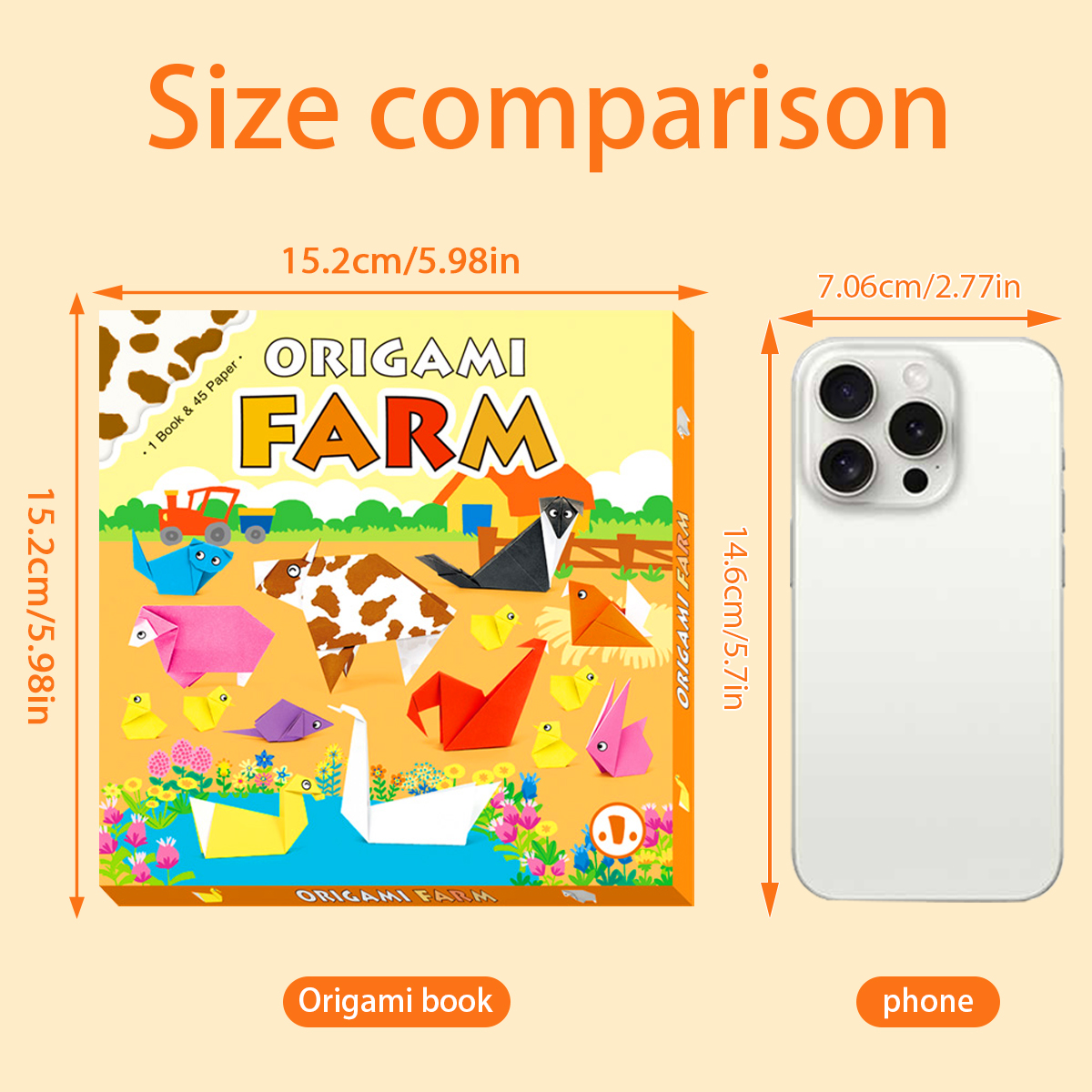 Children's Origami Farm Toolki - Art Craft Book review and price