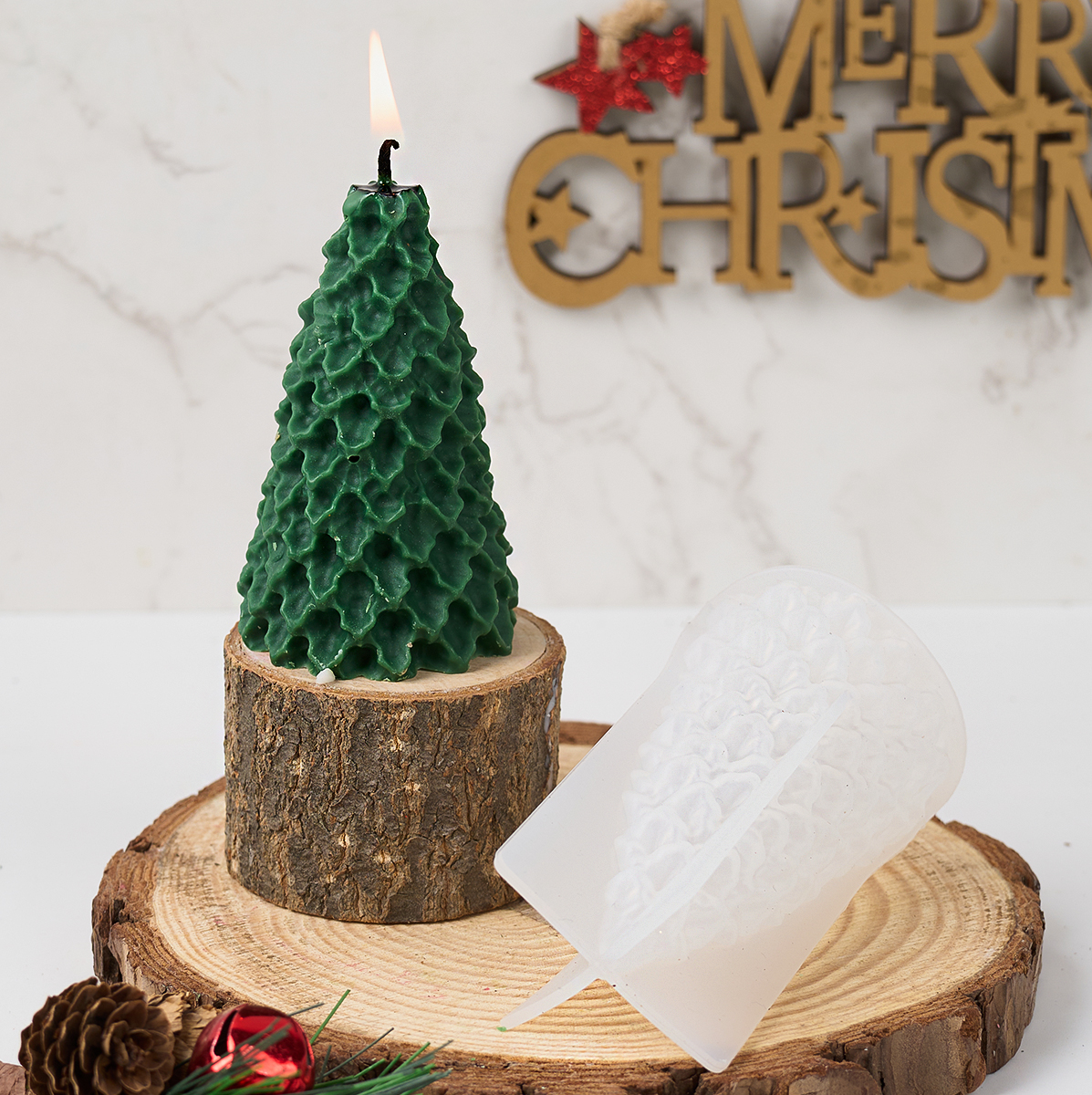 3D Christmas Tree Silicone Can - Art And Craft Xmas Tree review and price